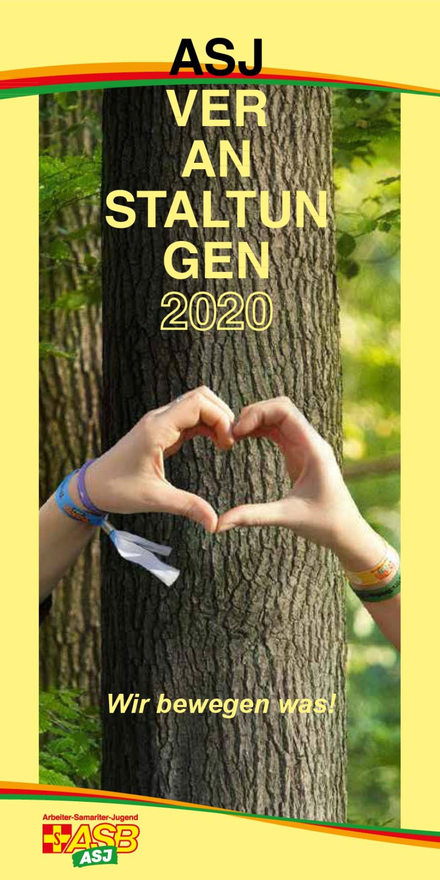 Titelbild ASJ-Veranstaltungskalender 2020