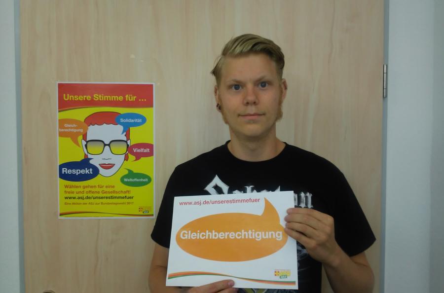 Konstantin stimmt für Gleichberechtigung