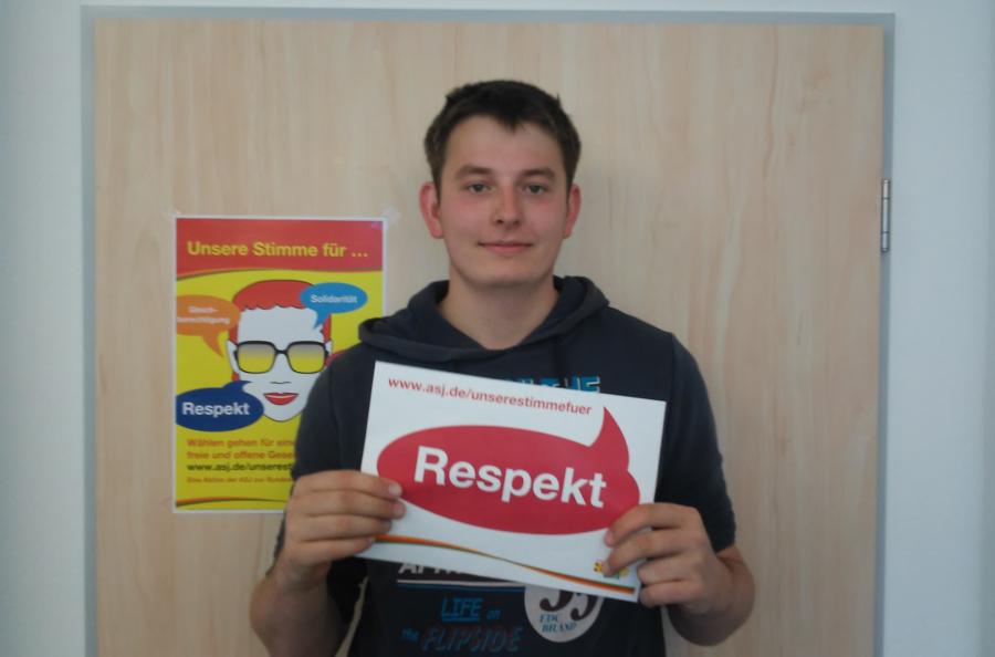 Lasse stimmt für Respekt