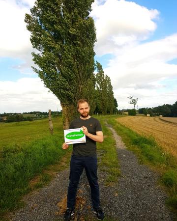 Matthias stimmt für Weltoffenheit