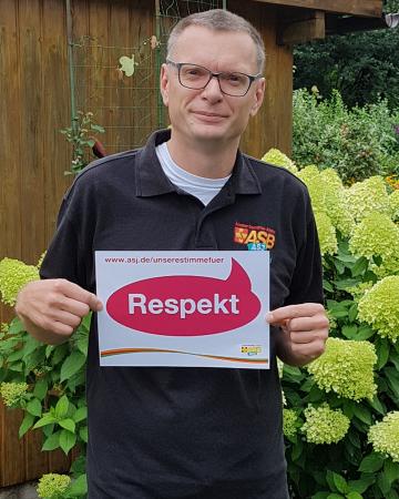 Michael Schulz stimmt für Respekt