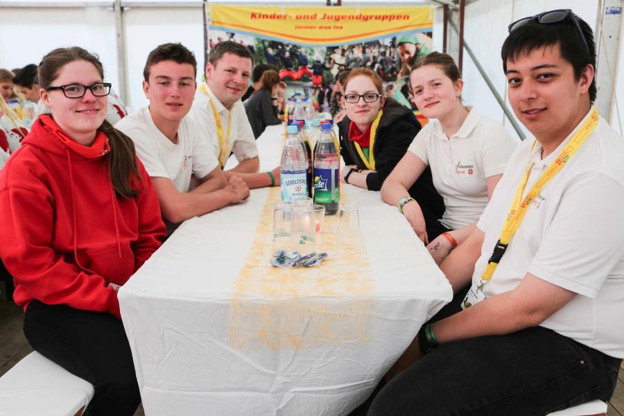 Bundesjugendtreffen 2016. Foto: ASJ/B. Bechtloff Bundesjugendtreffen 2016. Foto: ASJ/B. Bechtloff