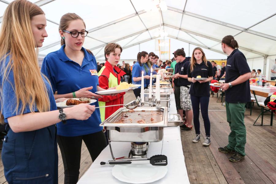Bundesjugendtreffen 2016. Foto: ASJ/B. Bechtloff Bundesjugendtreffen 2016. Foto: ASJ/B. Bechtloff