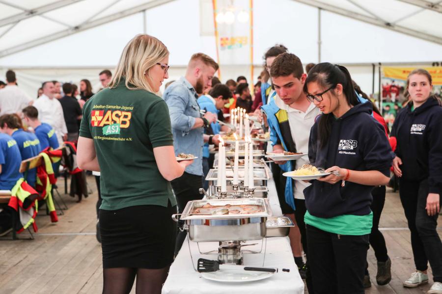 Bundesjugendtreffen 2016. Foto: ASJ/B. Bechtloff Bundesjugendtreffen 2016. Foto: ASJ/B. Bechtloff