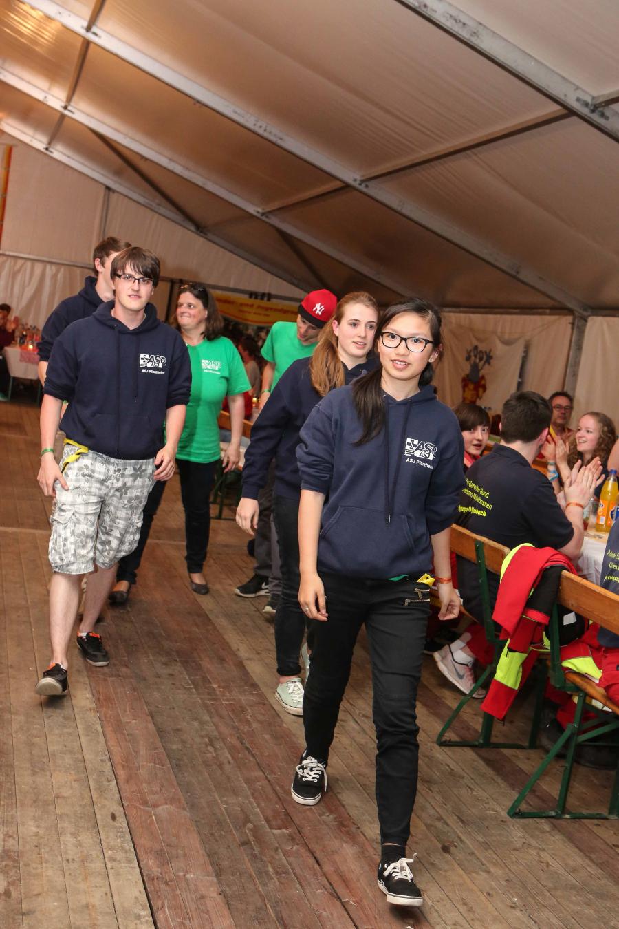 Bundesjugendtreffen 2016. Foto: ASJ/B. Bechtloff Bundesjugendtreffen 2016. Foto: ASJ/B. Bechtloff