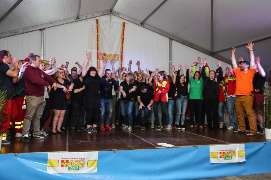 Bundesjugendtreffen 2016. Foto: ASJ/B. Bechtloff Bundesjugendtreffen 2016. Foto: ASJ/B. Bechtloff