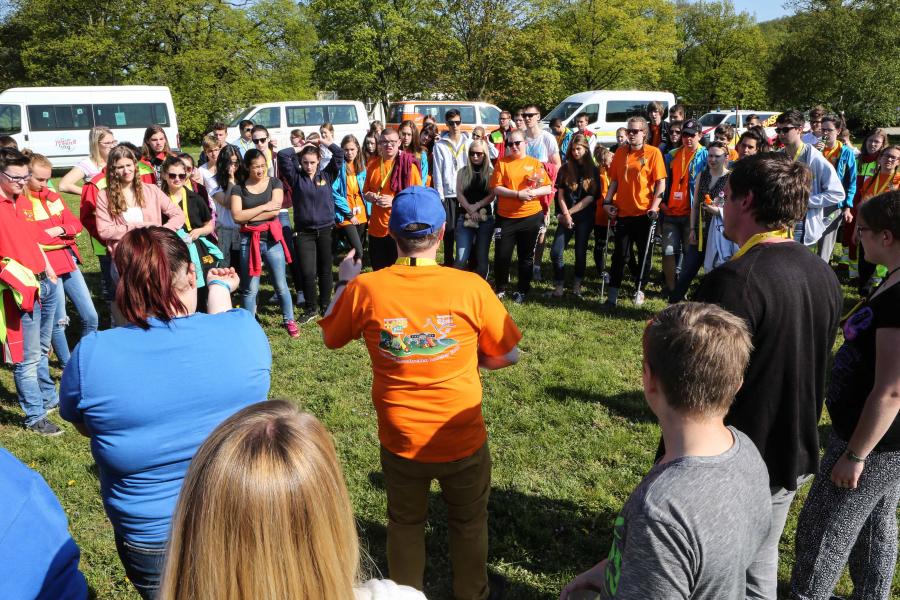 Bundesjugendtreffen 2016. Foto: ASJ/B. Bechtloff Bundesjugendtreffen 2016. Foto: ASJ/B. Bechtloff