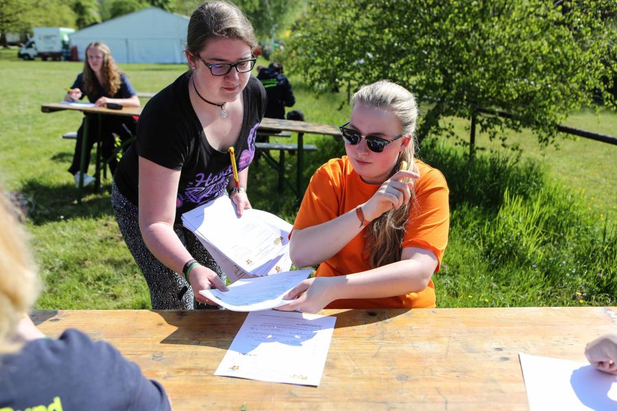 Bundesjugendtreffen 2016. Foto: ASJ/B. Bechtloff Bundesjugendtreffen 2016. Foto: ASJ/B. Bechtloff
