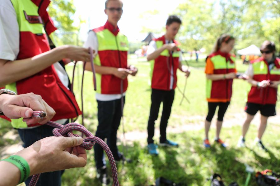 Bundesjugendtreffen 2016. Foto: ASJ/B. Bechtloff Bundesjugendtreffen 2016. Foto: ASJ/B. Bechtloff