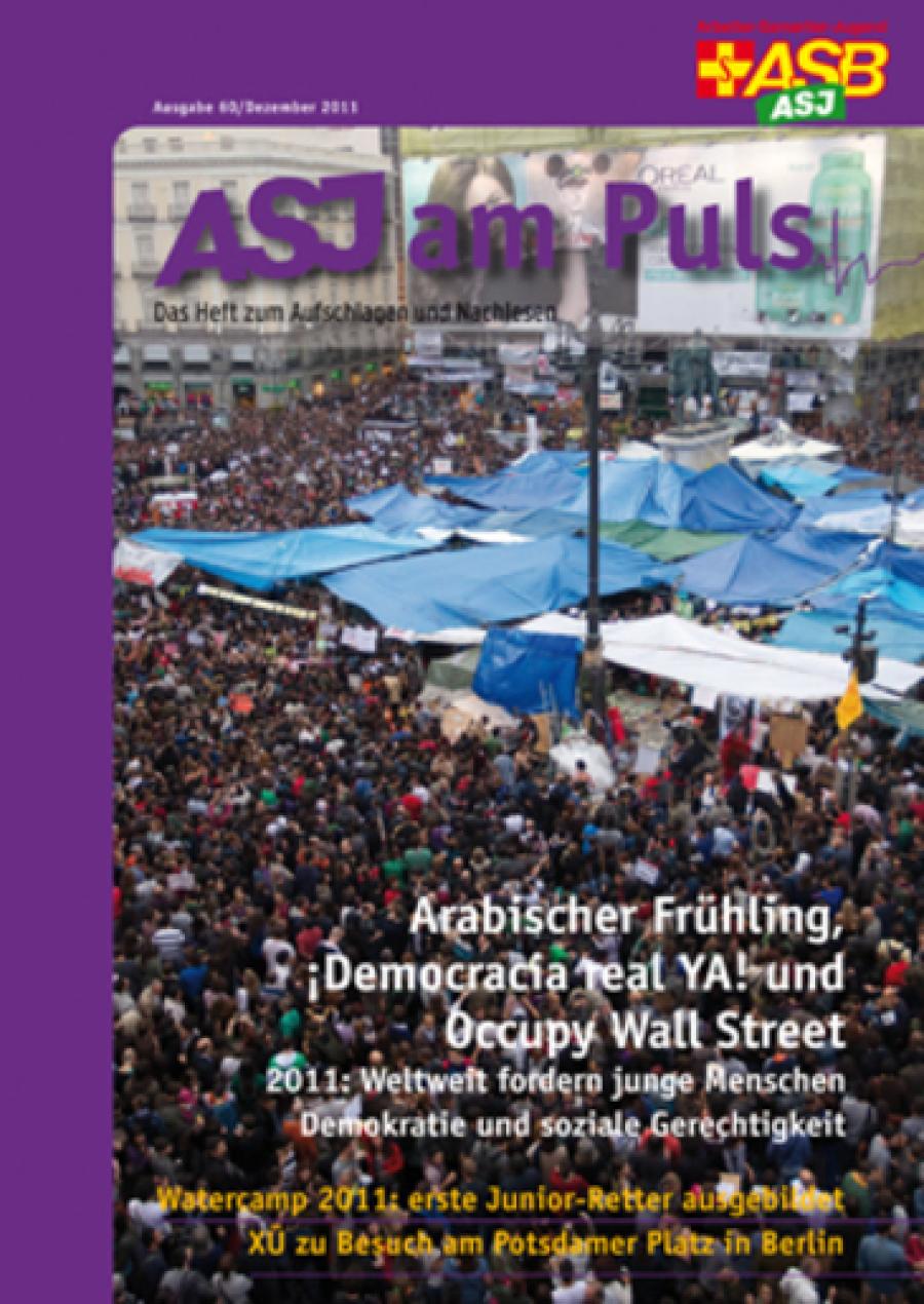 Titelbild des ASJ am Puls vom Dezember 2011