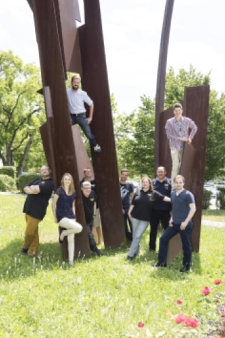 Gruppenfoto des neuen Vorstands der ASJ Deutschland.