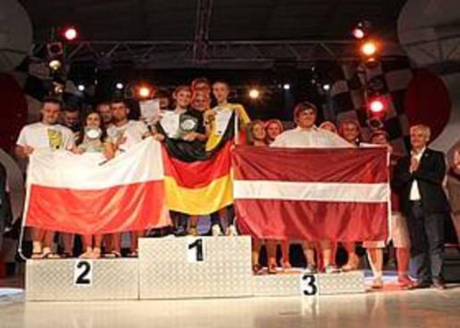 Siegerehrung der Jugend-Teams.