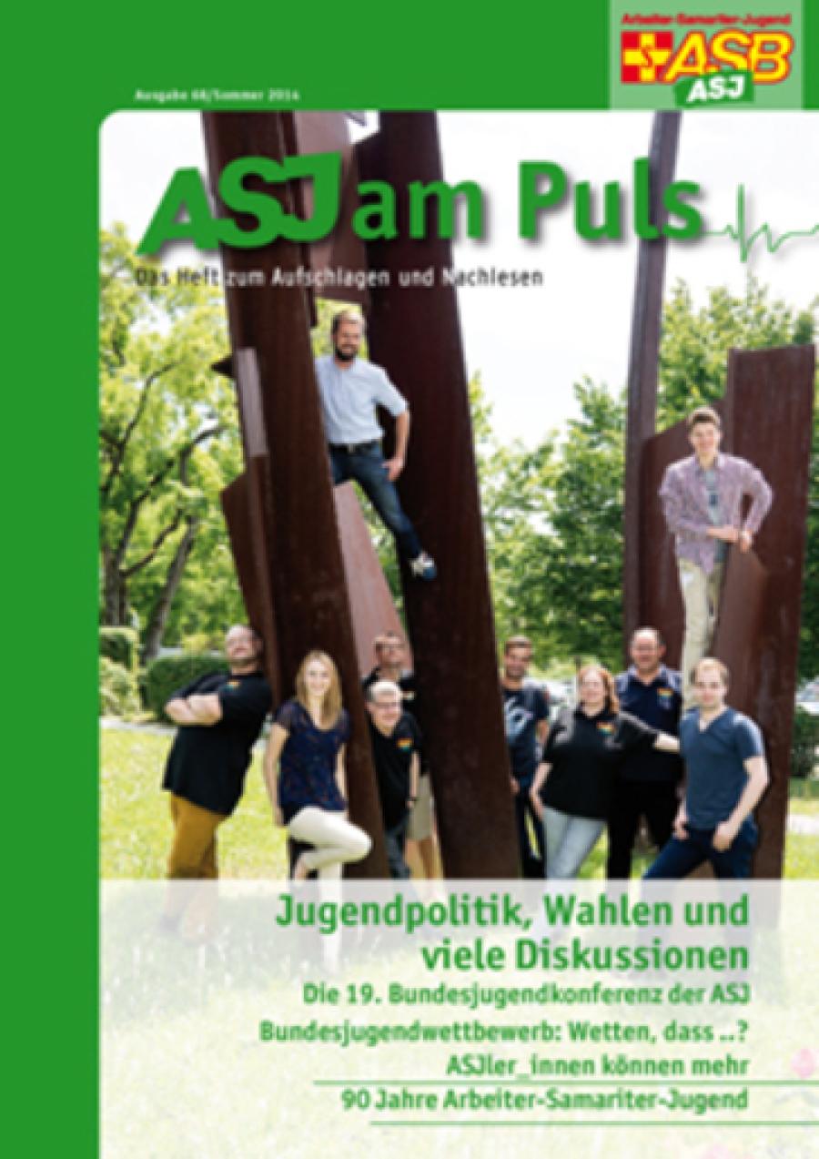 Titelbild ASJ am Puls 2-2014: neu gewählter Vorstand