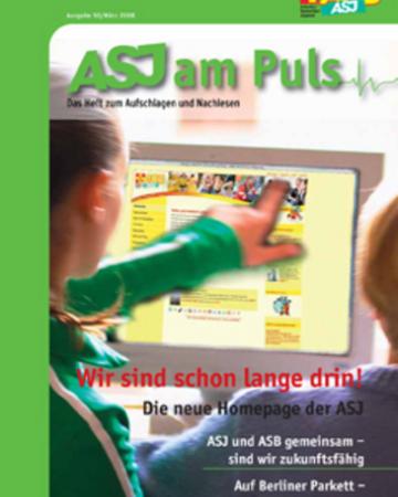 Titelseite des ASJ am Puls 1/2008